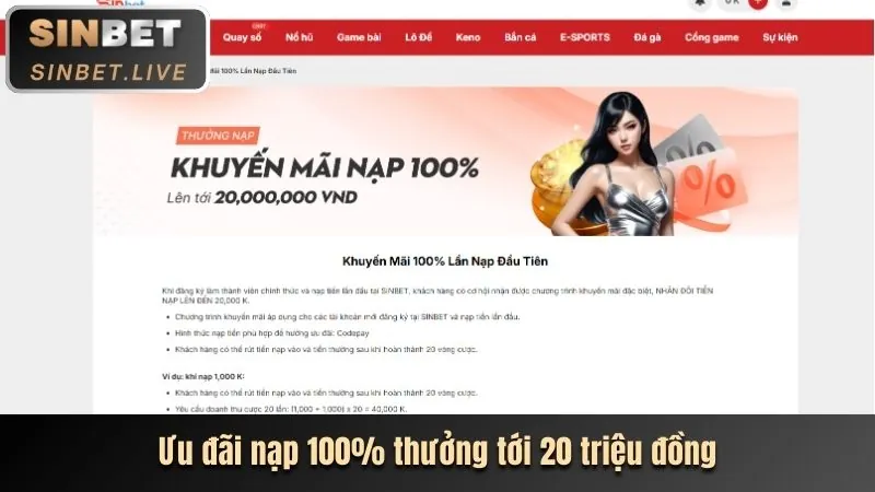 Thưởng nạp mỗi ngày